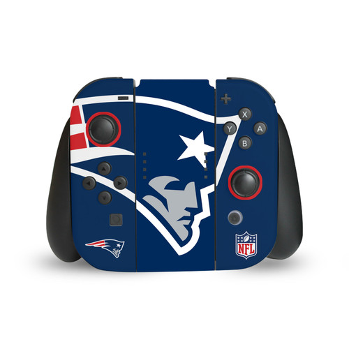 NFL New England Patriots Oversize Vinyl Sticker Skin Decal Cover for Nintendo Switch Joy Controller