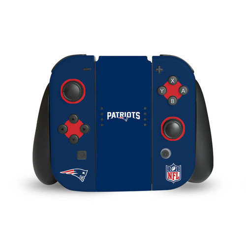 NFL New England Patriots Plain Vinyl Sticker Skin Decal Cover for Nintendo Switch Joy Controller