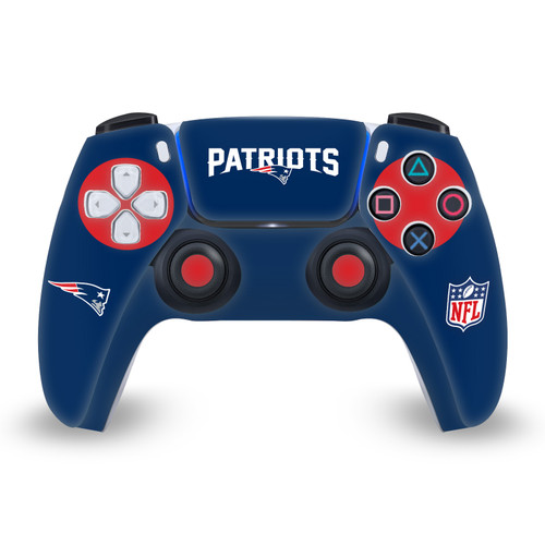 NFL New England Patriots Plain Vinyl Sticker Skin Decal Cover for Sony PS5 Sony DualSense Controller