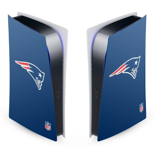 NFL New England Patriots Plain Vinyl Sticker Skin Decal Cover for Sony PS5 Digital Edition Console