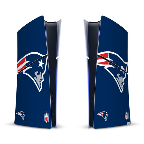 NFL New England Patriots Oversize Vinyl Sticker Skin Decal Cover for Sony PS5 Slim Digital Edition Console