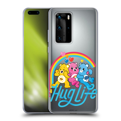 Care Bears Graphics Group Hug Life Soft Gel Case for Huawei P40 Pro / P40 Pro Plus 5G