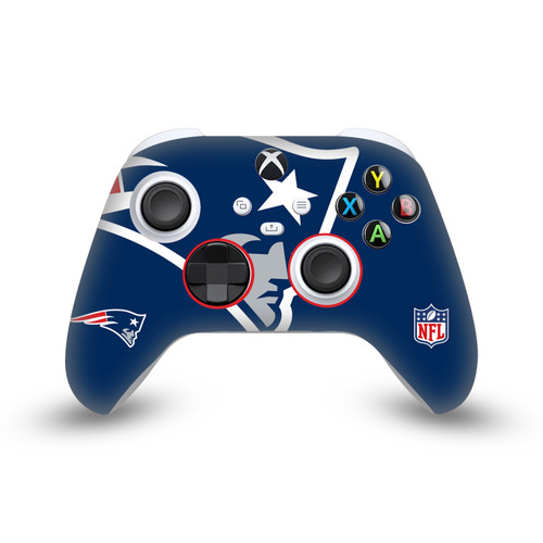 NFL New England Patriots Oversize Vinyl Sticker Skin Decal Cover for Microsoft Xbox Series X / Series S Controller