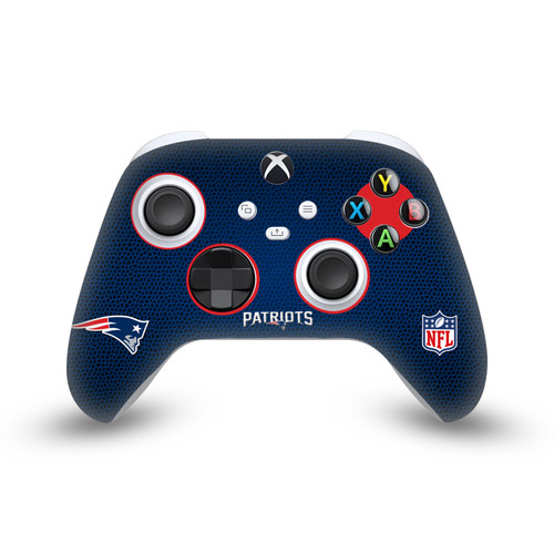 NFL New England Patriots Stripe Vinyl Sticker Skin Decal Cover for Microsoft Xbox Series X / Series S Controller