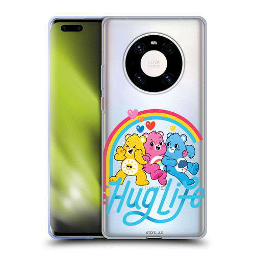 Care Bears Graphics Group Hug Life Soft Gel Case for Huawei Mate 40 Pro 5G