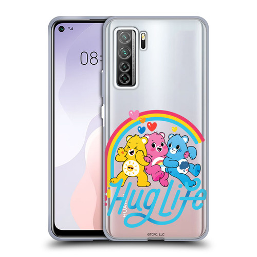 Care Bears Graphics Group Hug Life Soft Gel Case for Huawei Nova 7 SE/P40 Lite 5G