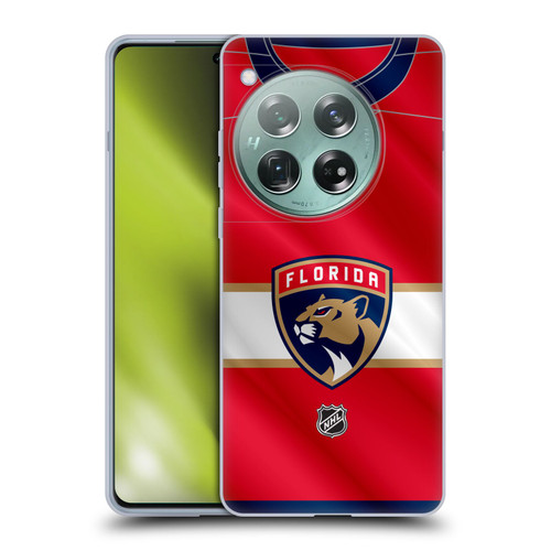 NHL Florida Panthers Jersey Soft Gel Case for OnePlus 12