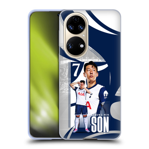 Tottenham Hotspur F.C. 2024/25 First Team Son Heung-Min Soft Gel Case for Huawei P50