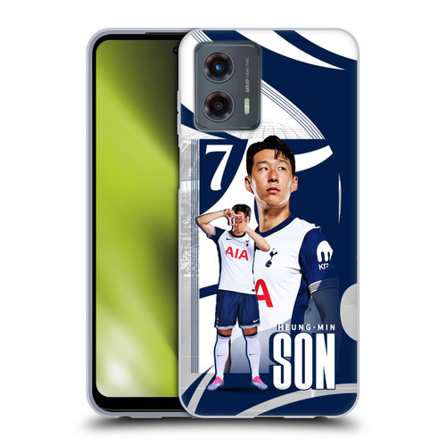 Tottenham Hotspur F.C. 2024/25 First Team Son Heung-Min Soft Gel Case for Motorola Moto G (2023)