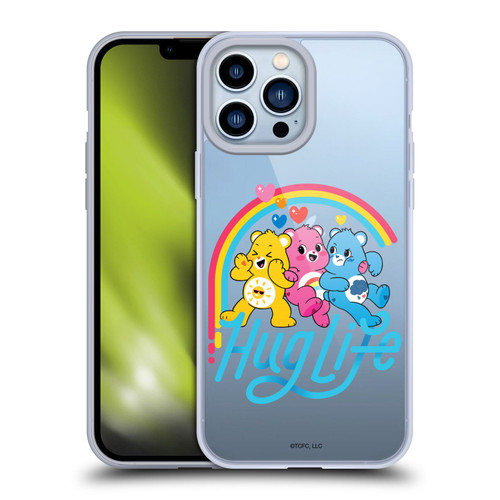 Care Bears Graphics Group Hug Life Soft Gel Case for Apple iPhone 13 Pro Max