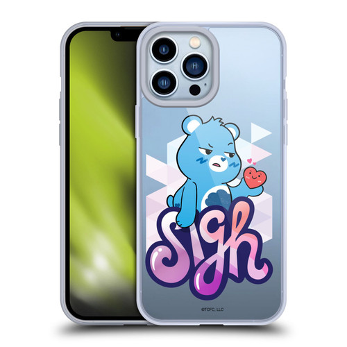 Care Bears Graphics Grumpy Soft Gel Case for Apple iPhone 13 Pro Max