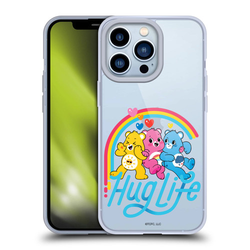 Care Bears Graphics Group Hug Life Soft Gel Case for Apple iPhone 13 Pro