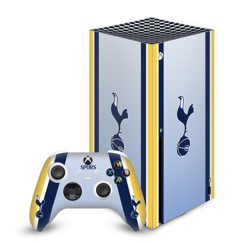 Tottenham Hotspur F.C. 2024/25 Badge Kit Away Vinyl Sticker Skin Decal Cover for Microsoft Series X Console & Controller