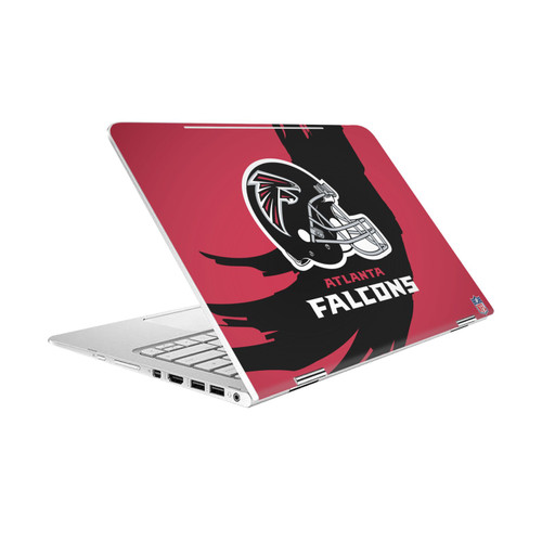 NFL Atlanta Falcons Sweep Stroke Vinyl Sticker Skin Decal Cover for HP Spectre Pro X360 G2
