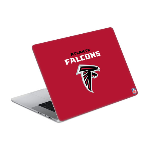 NFL Atlanta Falcons Plain Vinyl Sticker Skin Decal Cover for Apple MacBook Pro 14" A2442