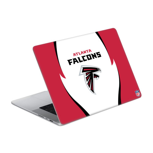 NFL Atlanta Falcons Side Details Vinyl Sticker Skin Decal Cover for Apple MacBook Pro 14" A2442