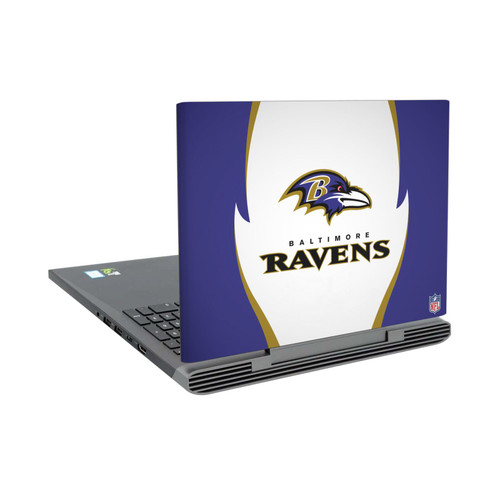 NFL Baltimore Ravens Side Details Vinyl Sticker Skin Decal Cover for Dell Inspiron 15 7000 P65F