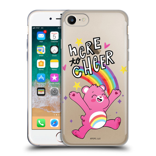 Care Bears Graphics Cheer Soft Gel Case for Apple iPhone 7 / 8 / SE 2020 & 2022