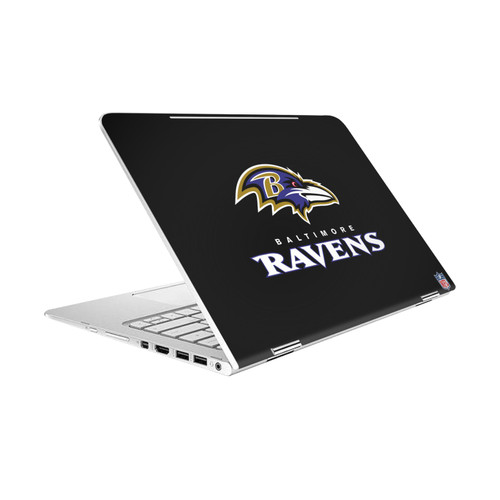 NFL Baltimore Ravens Plain Vinyl Sticker Skin Decal Cover for HP Spectre Pro X360 G2