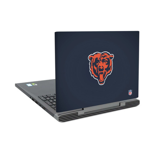 NFL Chicago Bears Plain Vinyl Sticker Skin Decal Cover for Dell Inspiron 15 7000 P65F
