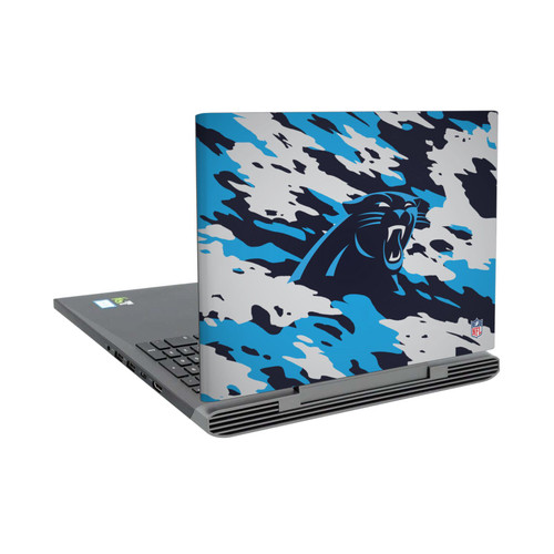 NFL Carolina Panthers Camou Vinyl Sticker Skin Decal Cover for Dell Inspiron 15 7000 P65F