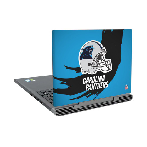 NFL Carolina Panthers Sweep Stroke Vinyl Sticker Skin Decal Cover for Dell Inspiron 15 7000 P65F