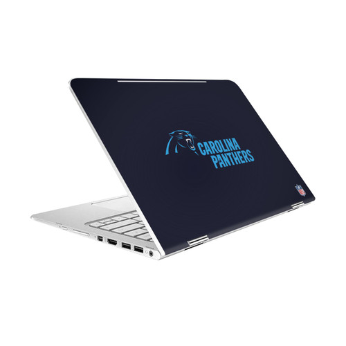 NFL Carolina Panthers Plain Vinyl Sticker Skin Decal Cover for HP Spectre Pro X360 G2