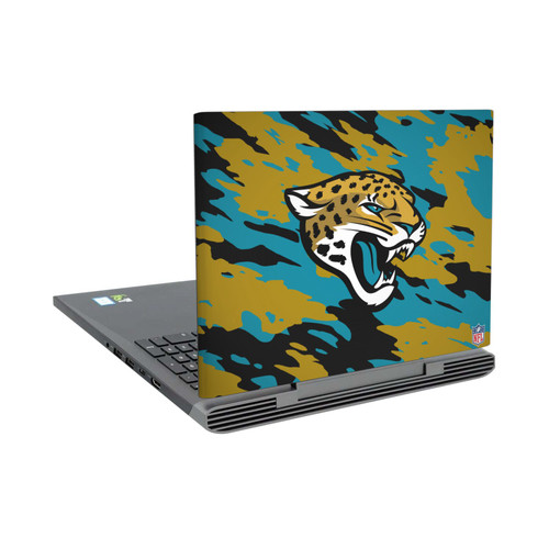 NFL Jacksonville Jaguars Camou Vinyl Sticker Skin Decal Cover for Dell Inspiron 15 7000 P65F