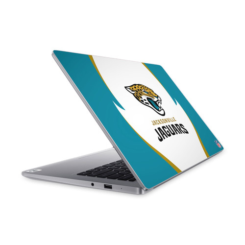 NFL Jacksonville Jaguars Side Details Vinyl Sticker Skin Decal Cover for Xiaomi Mi NoteBook 14 (2020)