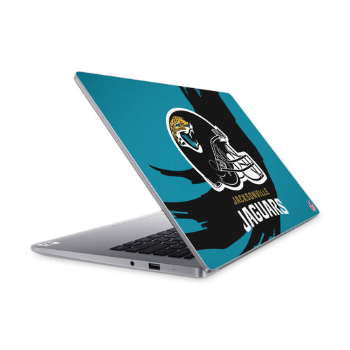 NFL Jacksonville Jaguars Sweep Stroke Vinyl Sticker Skin Decal Cover for Xiaomi Mi NoteBook 14 (2020)