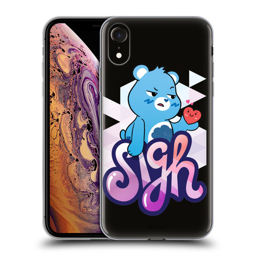 Care Bears Graphics Grumpy Soft Gel Case for Apple iPhone XR