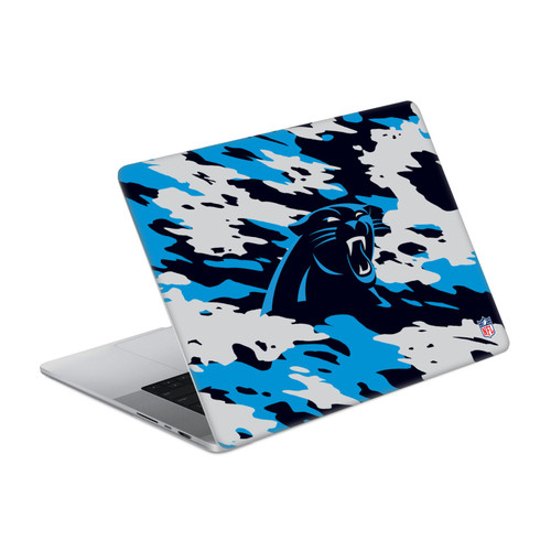 NFL Carolina Panthers Camou Vinyl Sticker Skin Decal Cover for Apple MacBook Pro 14" A2442