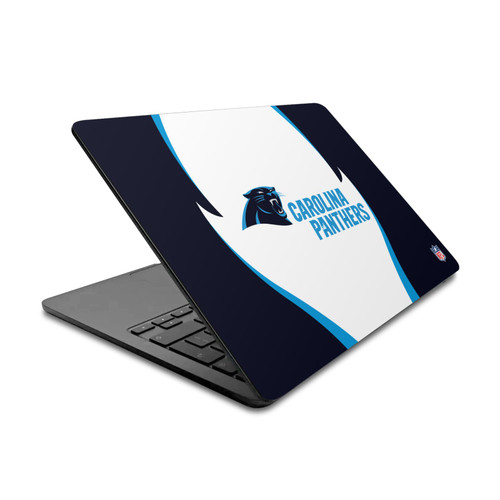 NFL Carolina Panthers Side Details Vinyl Sticker Skin Decal Cover for Apple MacBook Air 13.6" A2681 (2022)