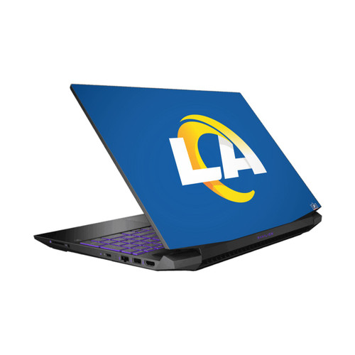 NFL Los Angeles Rams Plain Vinyl Sticker Skin Decal Cover for HP Pavilion 15.6" 15-dk0047TX