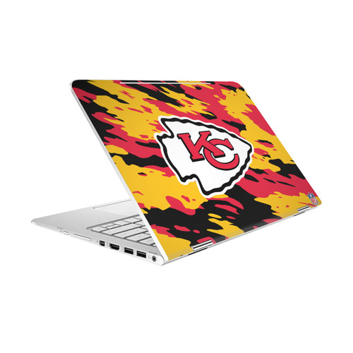NFL Kansas City Chiefs Camou Vinyl Sticker Skin Decal Cover for HP Spectre Pro X360 G2