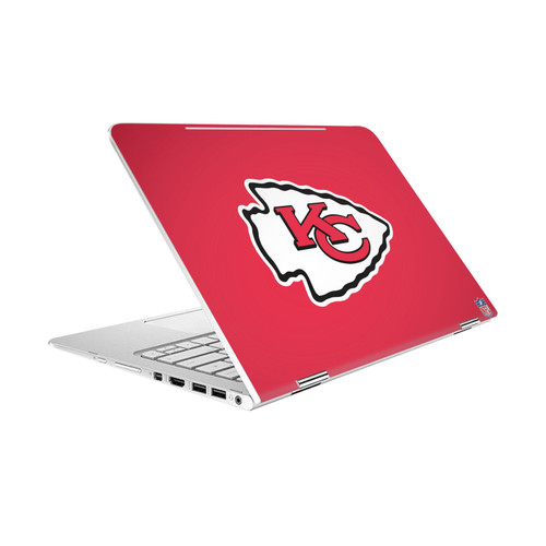 NFL Kansas City Chiefs Plain Vinyl Sticker Skin Decal Cover for HP Spectre Pro X360 G2