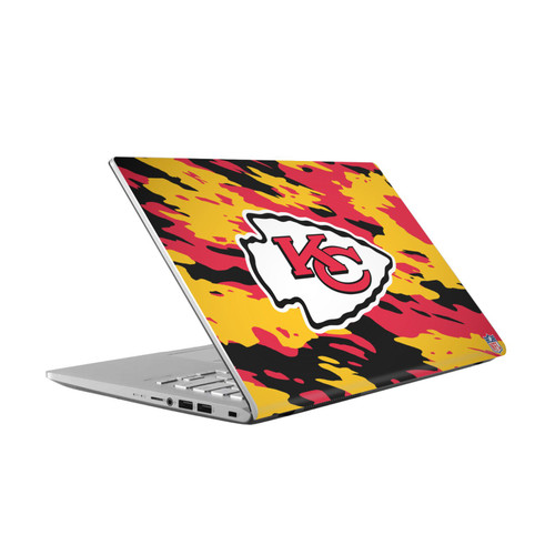 NFL Kansas City Chiefs Camou Vinyl Sticker Skin Decal Cover for Asus Vivobook 14 X409FA-EK555T