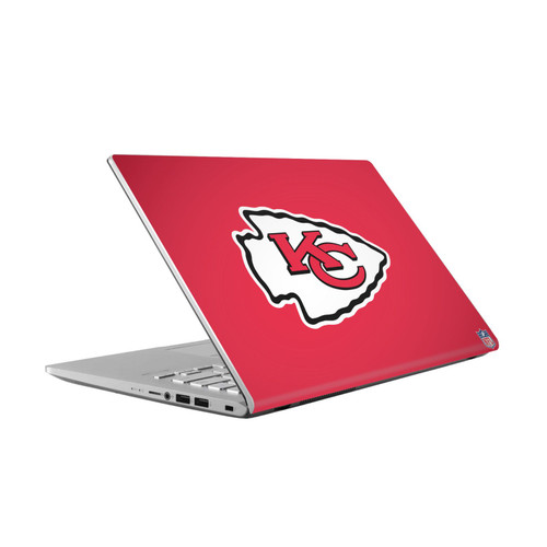NFL Kansas City Chiefs Plain Vinyl Sticker Skin Decal Cover for Asus Vivobook 14 X409FA-EK555T
