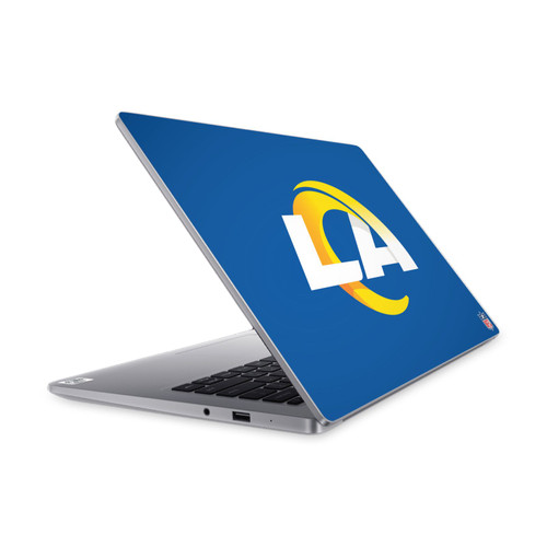 NFL Los Angeles Rams Plain Vinyl Sticker Skin Decal Cover for Xiaomi Mi NoteBook 14 (2020)