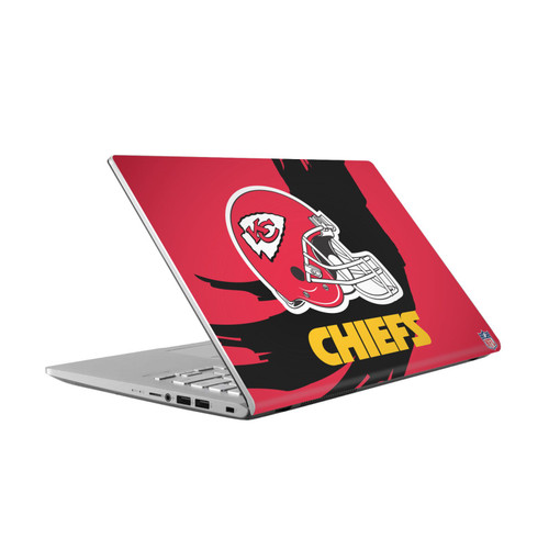 NFL Kansas City Chiefs Sweep Stroke Vinyl Sticker Skin Decal Cover for Asus Vivobook 14 X409FA-EK555T
