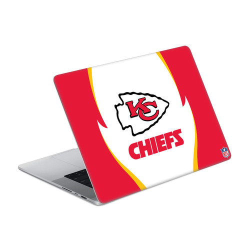 NFL Kansas City Chiefs Side Details Vinyl Sticker Skin Decal Cover for Apple MacBook Pro 14" A2442