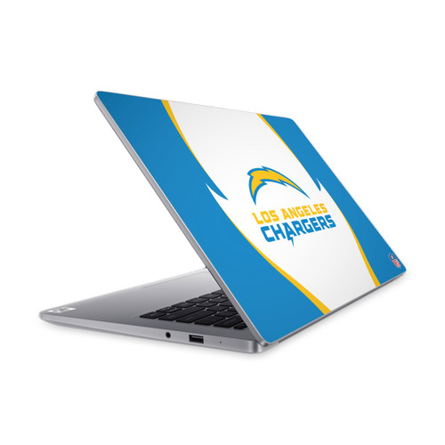 NFL Los Angeles Chargers Side Details Vinyl Sticker Skin Decal Cover for Xiaomi Mi NoteBook 14 (2020)