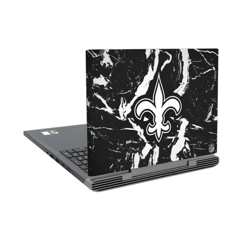 NFL New Orleans Saints Marble Vinyl Sticker Skin Decal Cover for Dell Inspiron 15 7000 P65F