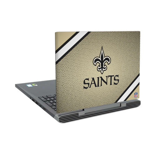 NFL New Orleans Saints Stripe Vinyl Sticker Skin Decal Cover for Dell Inspiron 15 7000 P65F