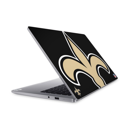 NFL New Orleans Saints Oversize Vinyl Sticker Skin Decal Cover for Xiaomi Mi NoteBook 14 (2020)