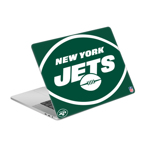 NFL New York Jets Oversize Vinyl Sticker Skin Decal Cover for Apple MacBook Pro 15.4" A1707/A1990