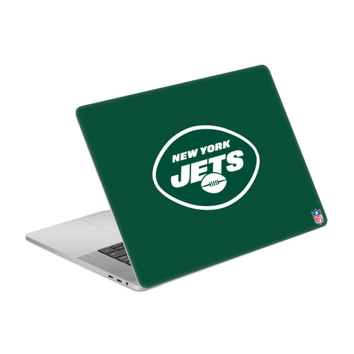 NFL New York Jets Plain Vinyl Sticker Skin Decal Cover for Apple MacBook Pro 15.4" A1707/A1990