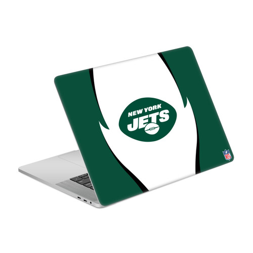 NFL New York Jets Side Details Vinyl Sticker Skin Decal Cover for Apple MacBook Pro 15.4" A1707/A1990