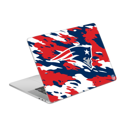 NFL New England Patriots Camou Vinyl Sticker Skin Decal Cover for Apple MacBook Pro 16" A2141