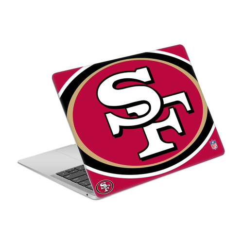 NFL San Francisco 49ers Oversize Vinyl Sticker Skin Decal Cover for Apple MacBook Air 13.3" A1932/A2179